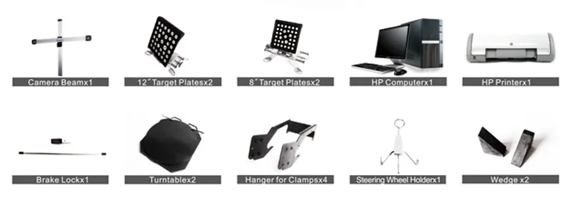 3D Camera Car Wheel Alignment Accessories