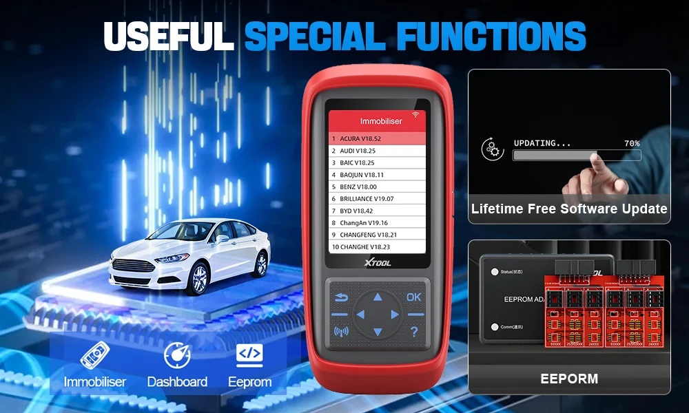 XTOOL X100 Pro2 Interface
