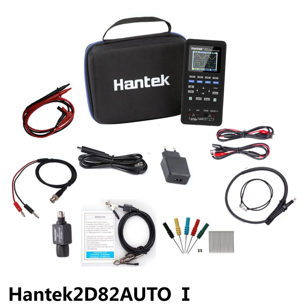 Hantek2D82AUTO Connector and Leads