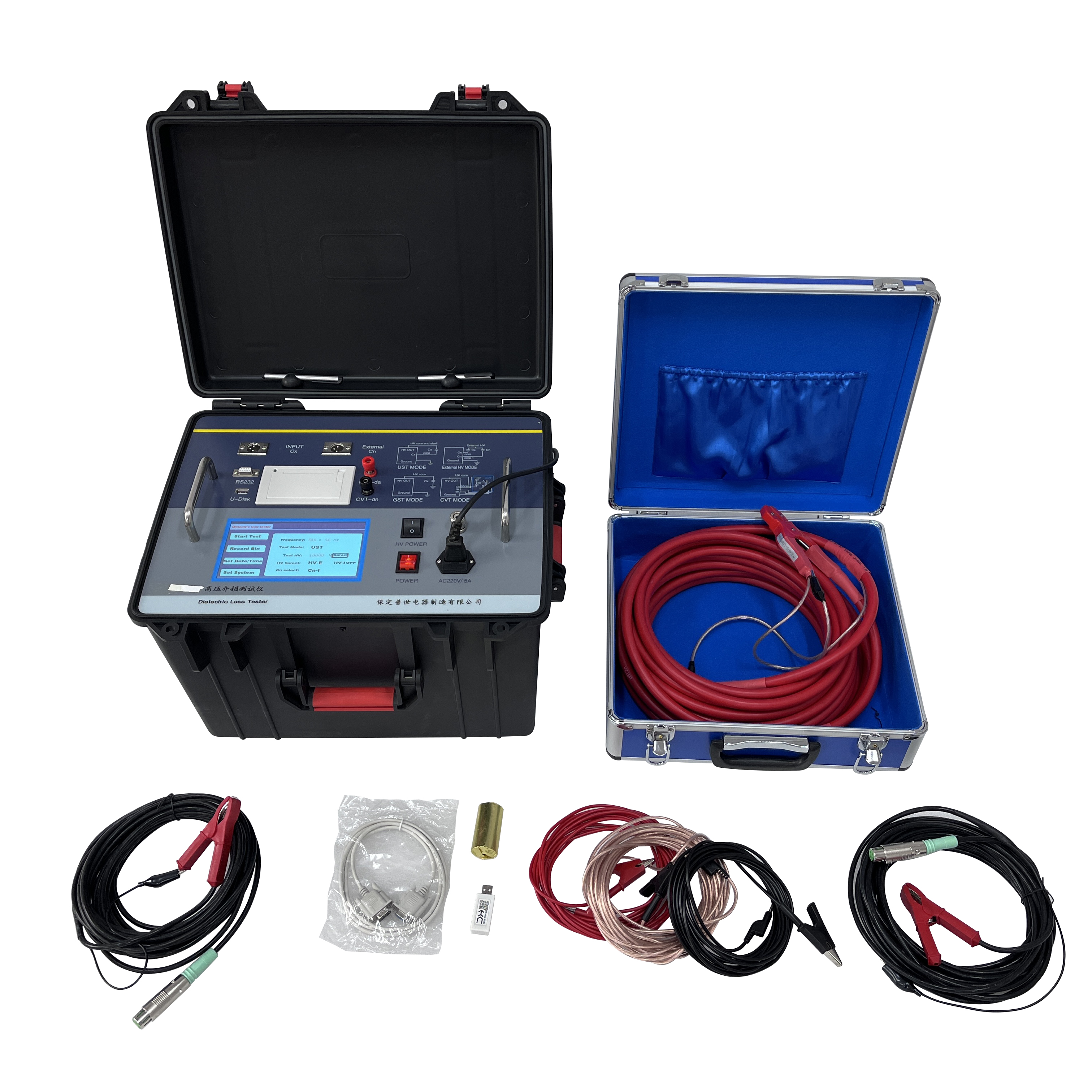 Electronic High Pressure Dielectric Loss Tester Transformer Capacitance &amp; Tan Delta For Test Equipment Insulation Power Factor