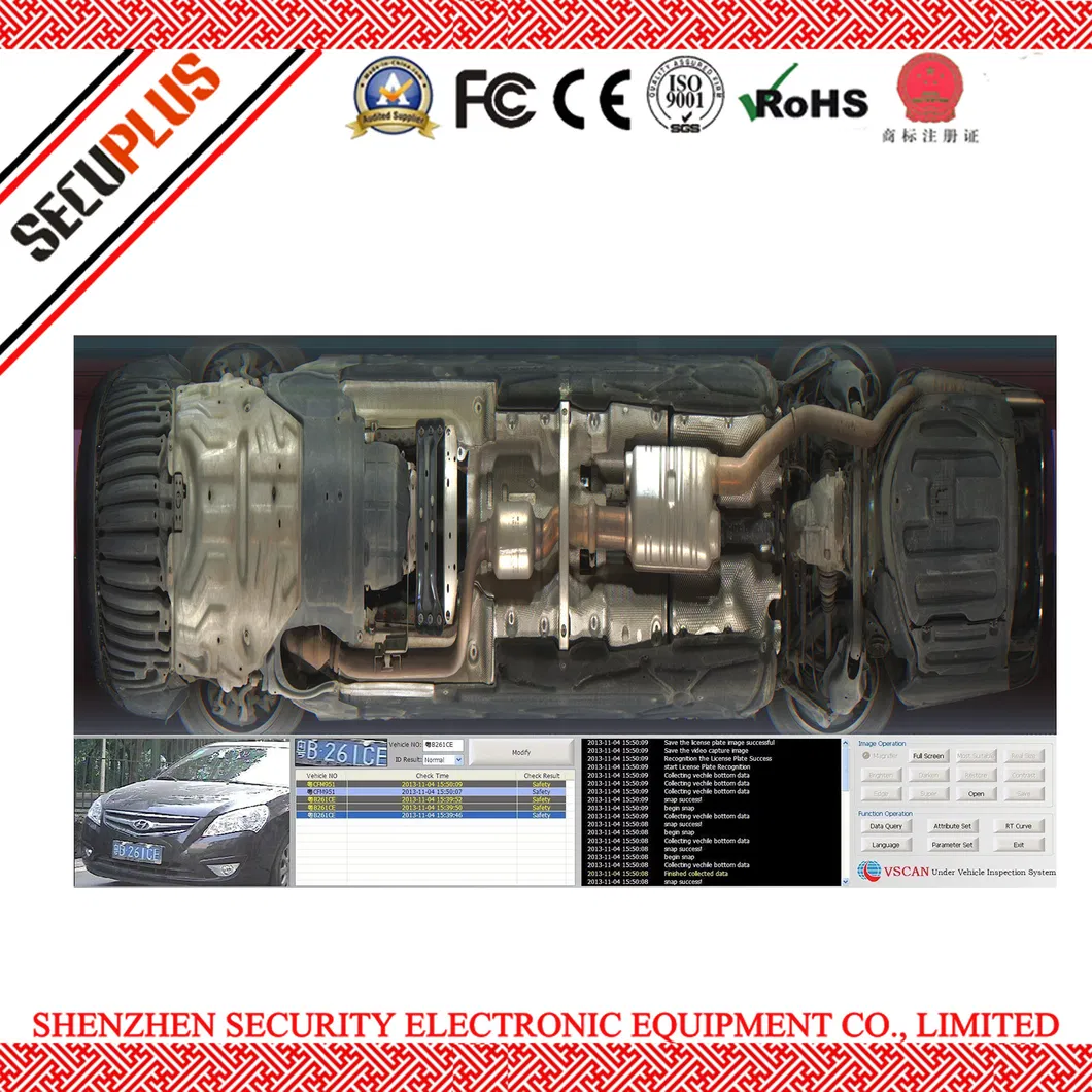 Under Vehicle Inspection System Surveillance System Fix Type