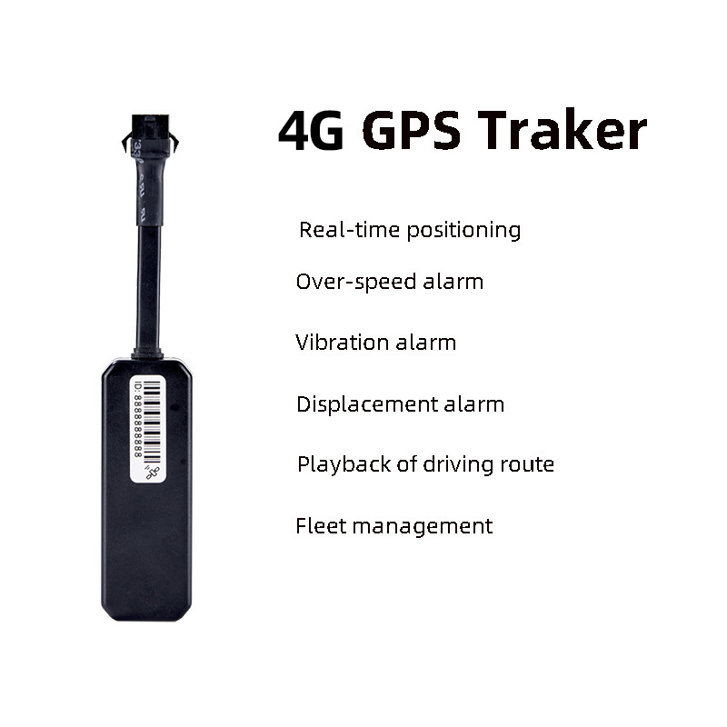 4G Electric Vehicle Fleet Management System Motorcycle GPS Locator with Baidu/Google Track View and Polymer Battery