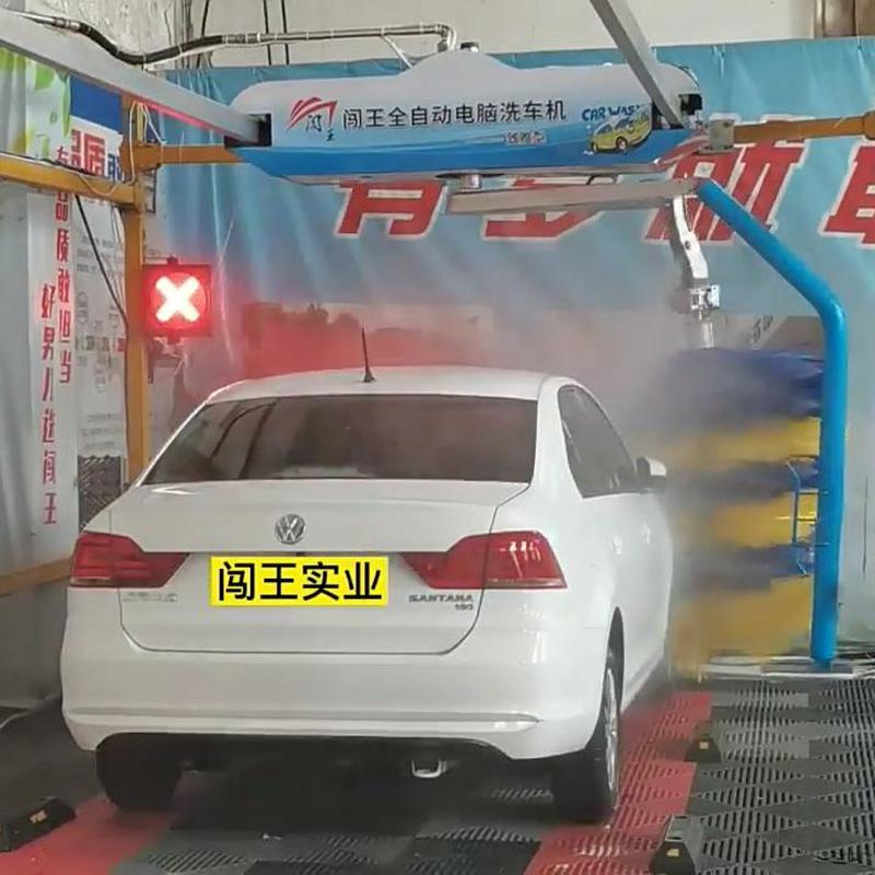 Commercial Automatic Brush Car Wash Equipment, 24/7 Operation, Low Maintenance, OEM Support