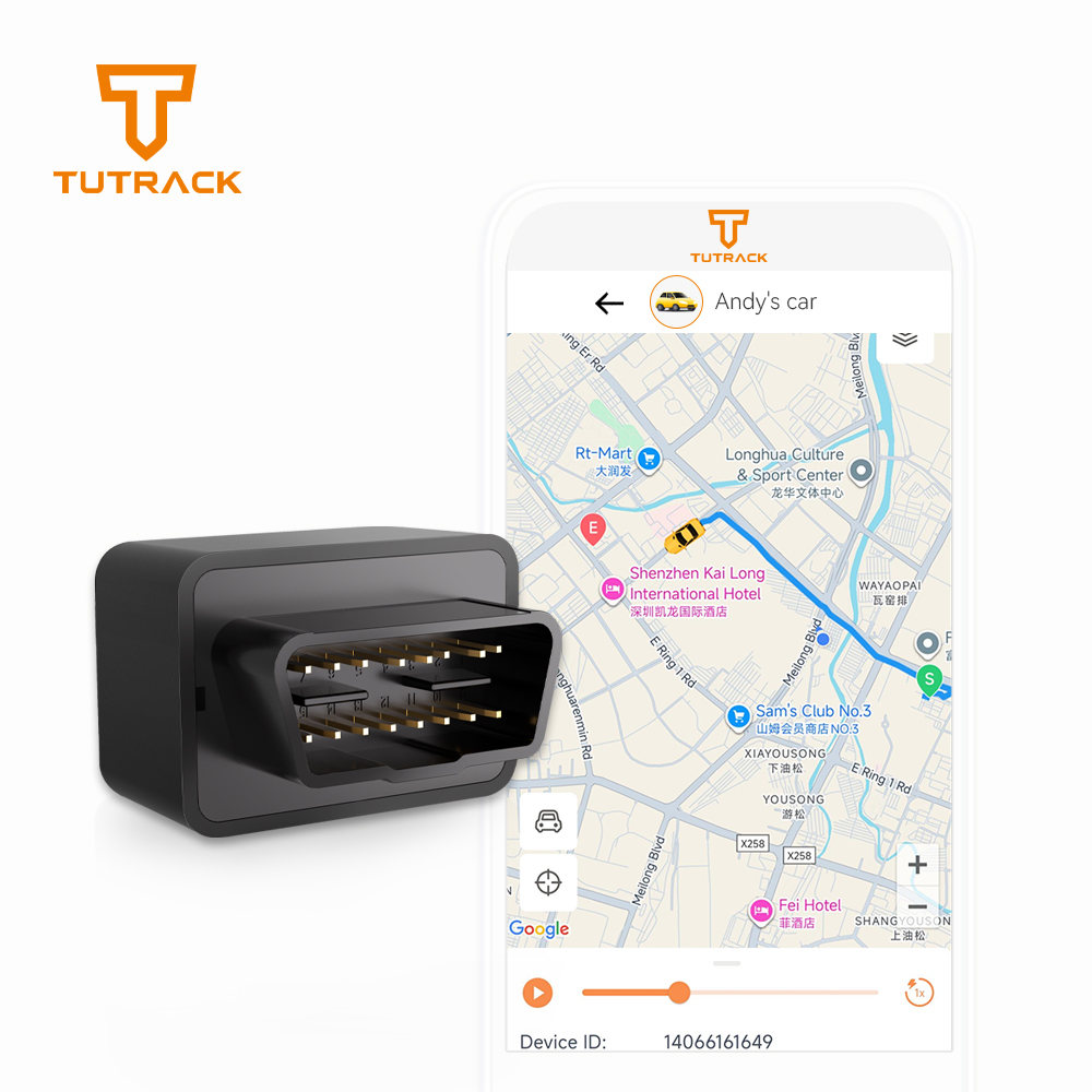 Universal 4G OBD OBD2 Car GPS Tracker No Monthly Fee Fleet Management Monitoring Software Google Map IOS Android PC Tracking