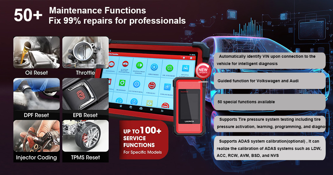 Launch X431 PRO5 Accessories