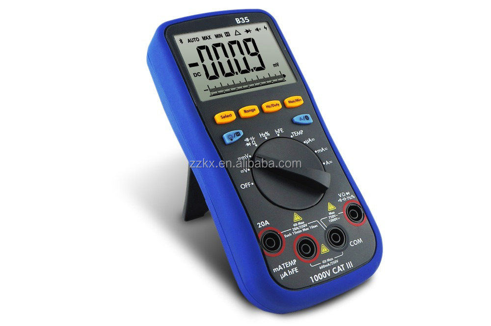 B35 Auto-Ranging Digital Multimeter Datalogger + Multimeter + Temperature Measurement With SUPPORTED VIA MOBILE APP