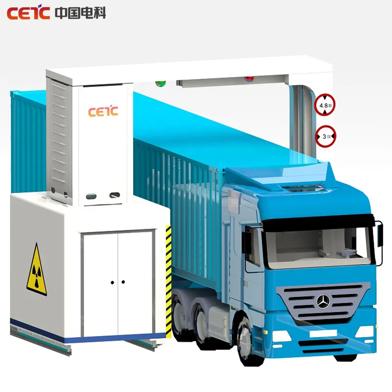 Big Machine X-ray Vehicle and Container Inspection System for Security