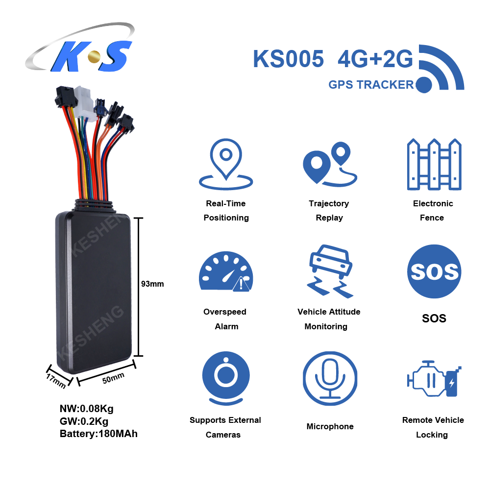 Smart Fleet Safety Device Offering GPS Tracking with Route Playback Camera Monitoring SOS Alarm and Multi Vehicle Protection