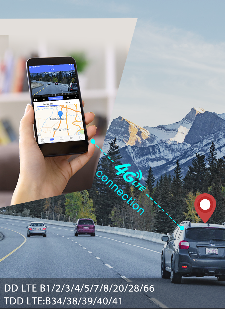 4g gps function