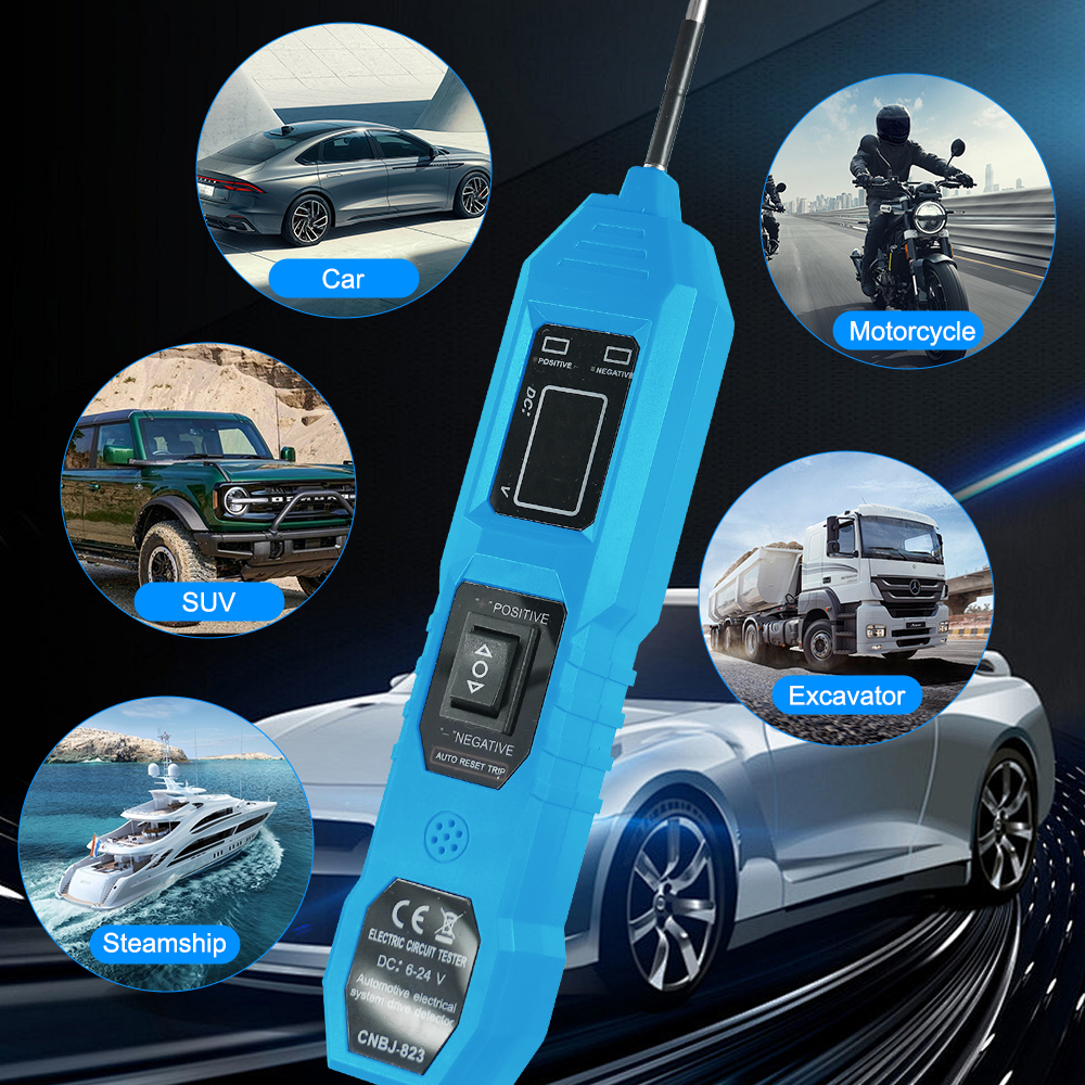 The Newest Electric Circuit Tester Car Electrical System Tester Automobile With CNBJ-823 Power Switch Vehicle Diagnostic