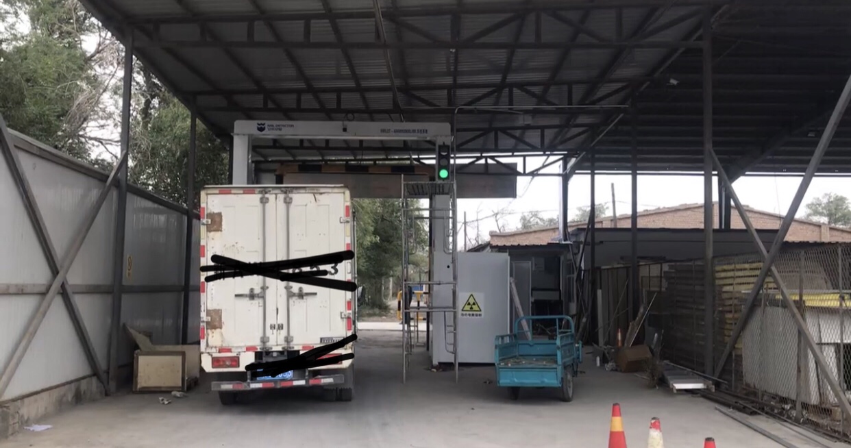 Rail Mobile Large Vehicle Security Inspection System Designed for Safety Inspection Container Loading Goods at Port and Border Port