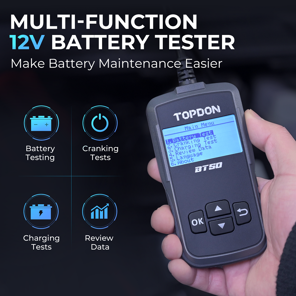 Test All 12V Batteries