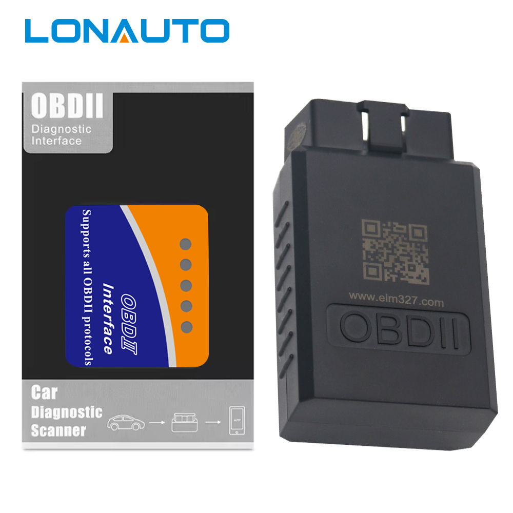 Original Design Elm327 OBD2 V1.5 Elm 327 OBDII Scanner Car Scanner OBD 2 Engine Diagnostic Code Scanner for Android IOS Adapter