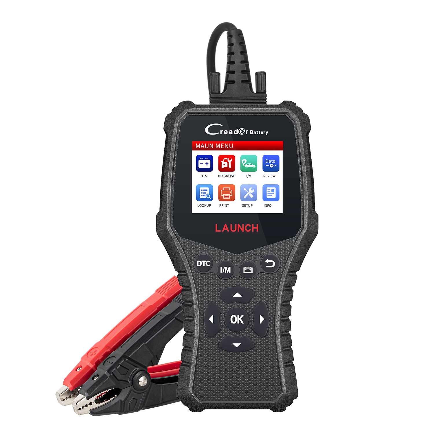 LAUNCH CRB3001 6V 12V Battery Analyzer OBD2 Scanner 2-in-1 100-2000 CCA Battery Test Lifetime Free Update VS CR3008 BST360
