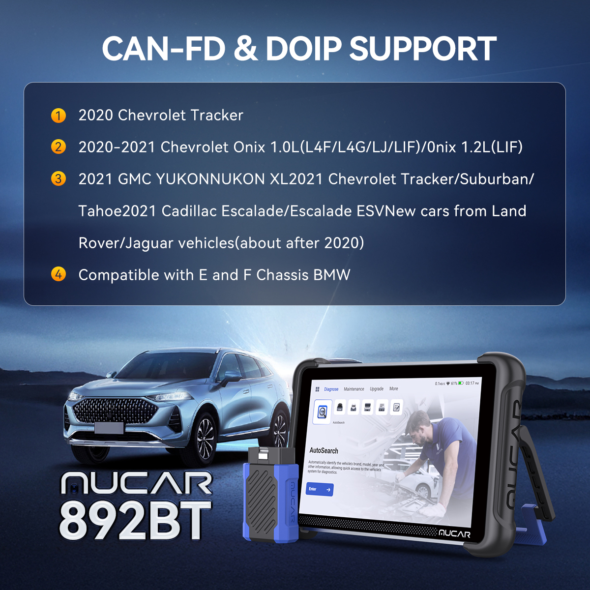 FCA CANFD DOIP Protocol Compatibility