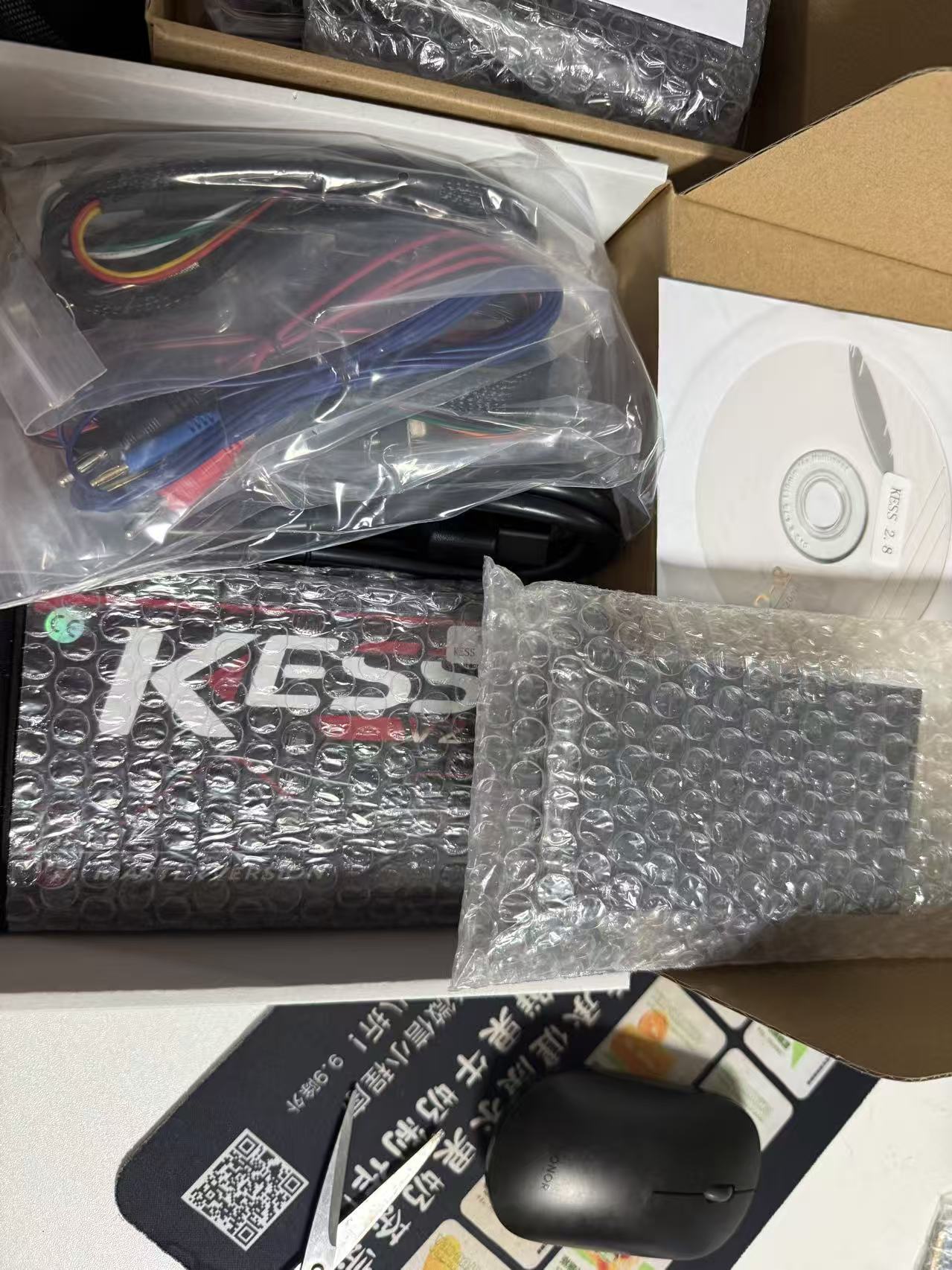 Red Kess V2 V5.017 Online 2.80 and KTAG 7.020 2.25 KTAG ECU Programming Tools OBD2 Tuning Kess Ktag Carton ECU Programmer