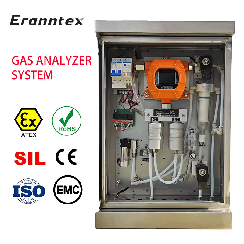 Conventional Online VOC SO2 CO NOx Gas Analyzer Emission Tester Exhaust Gas Detector With Factory OEM ODM Service