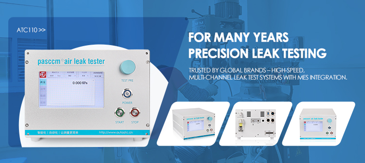 ATC820 Series Two Channel Leak Tester banner