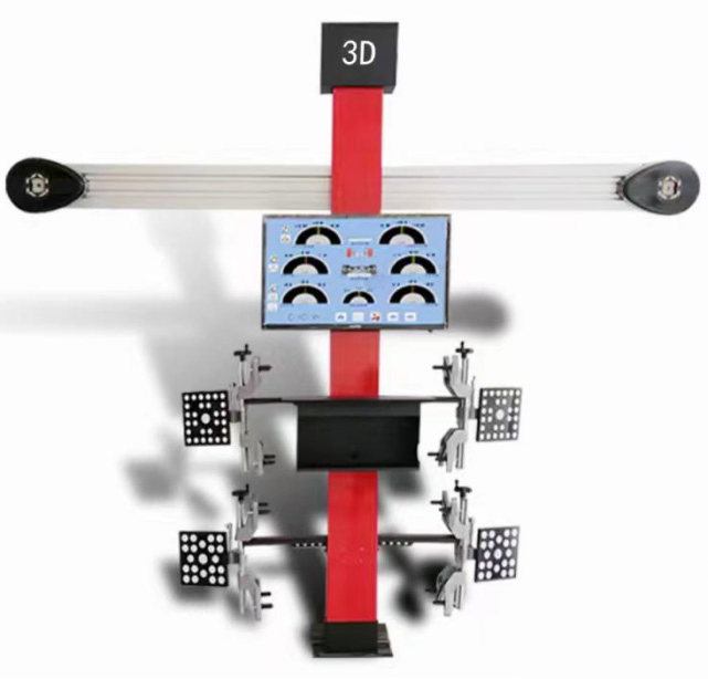 CE Certificate 3D Four Wheels Alignment Machine Car Maintenance Equipment