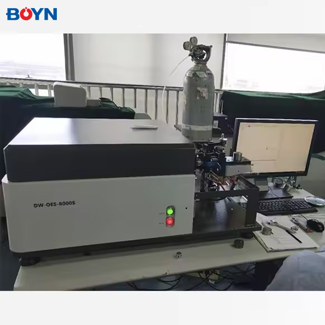 BNOES-8000S Direct Reading Optical Emission Spectrometer Spark Emission Technology Carbon Analysis 134-680nm Wavelength Range