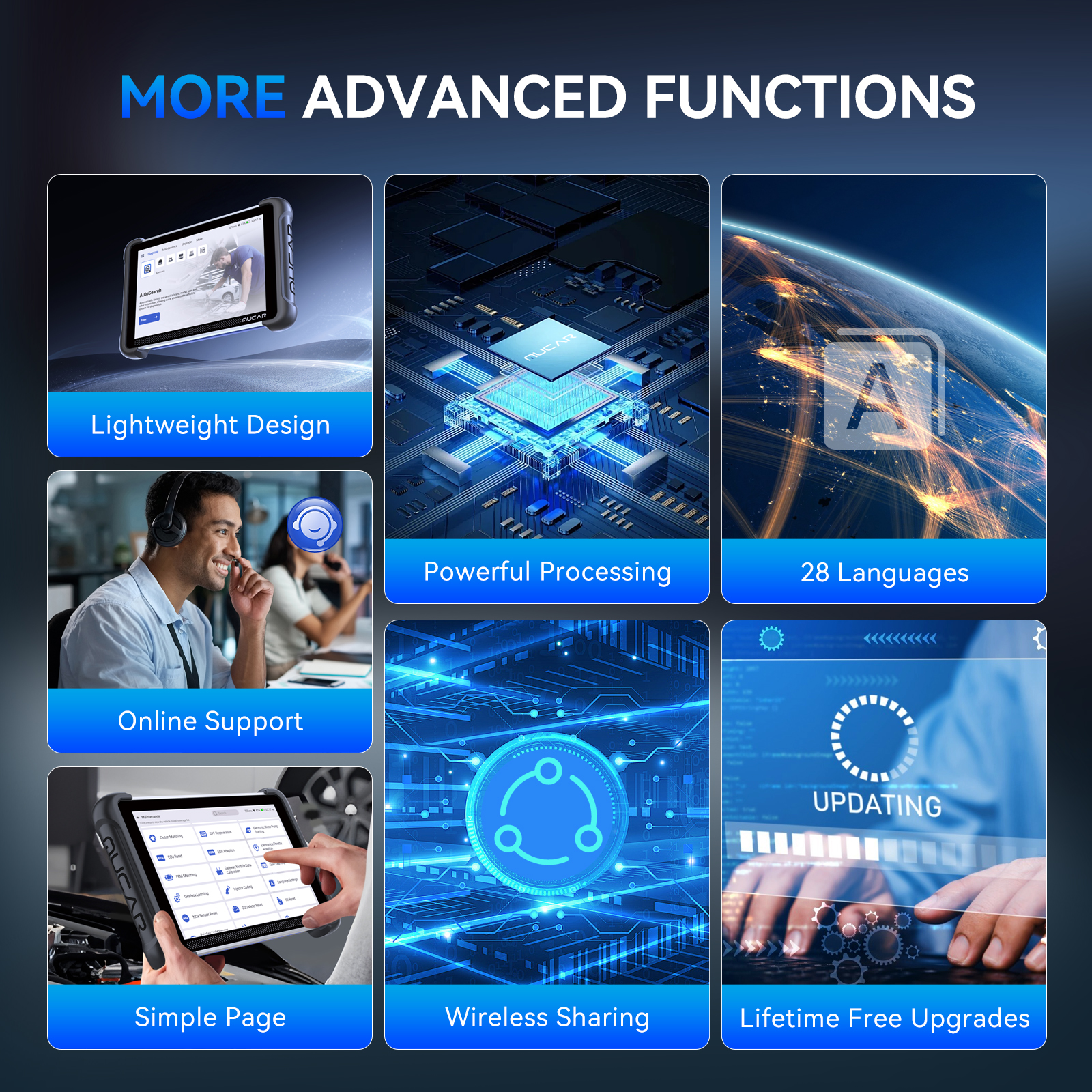 User Friendly Diagnostic Features