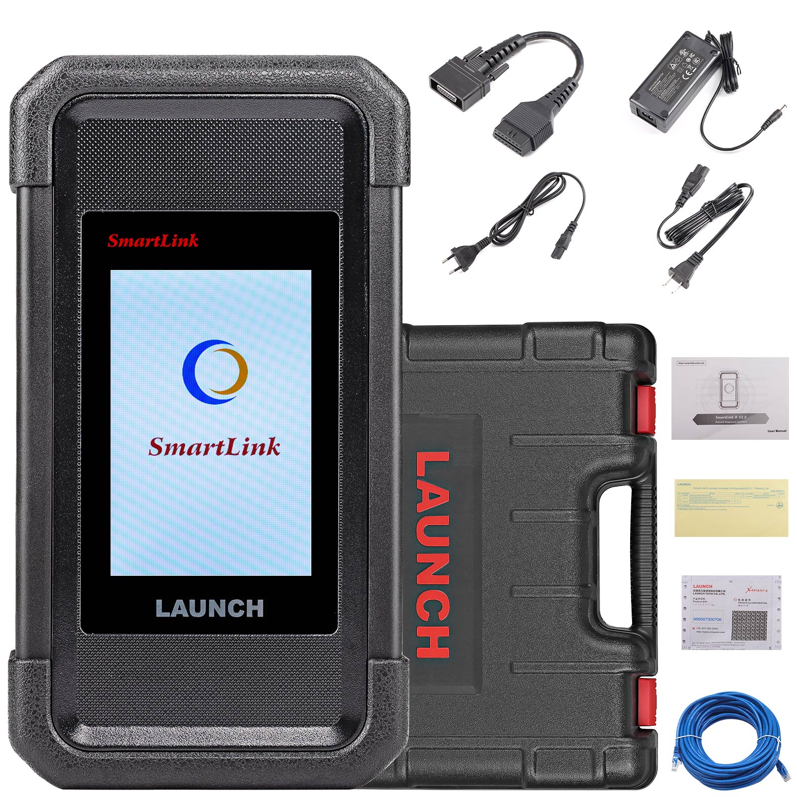 EU Free Ship LAUNCH SmartLink B V2.0 Wireless Remote Car Diagnostic Tool with Vehicle System Access and Maintenance Functions