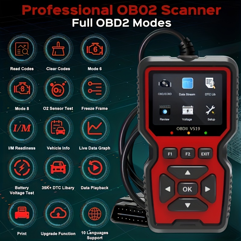 V519 OBD2 Scanner Feature 2