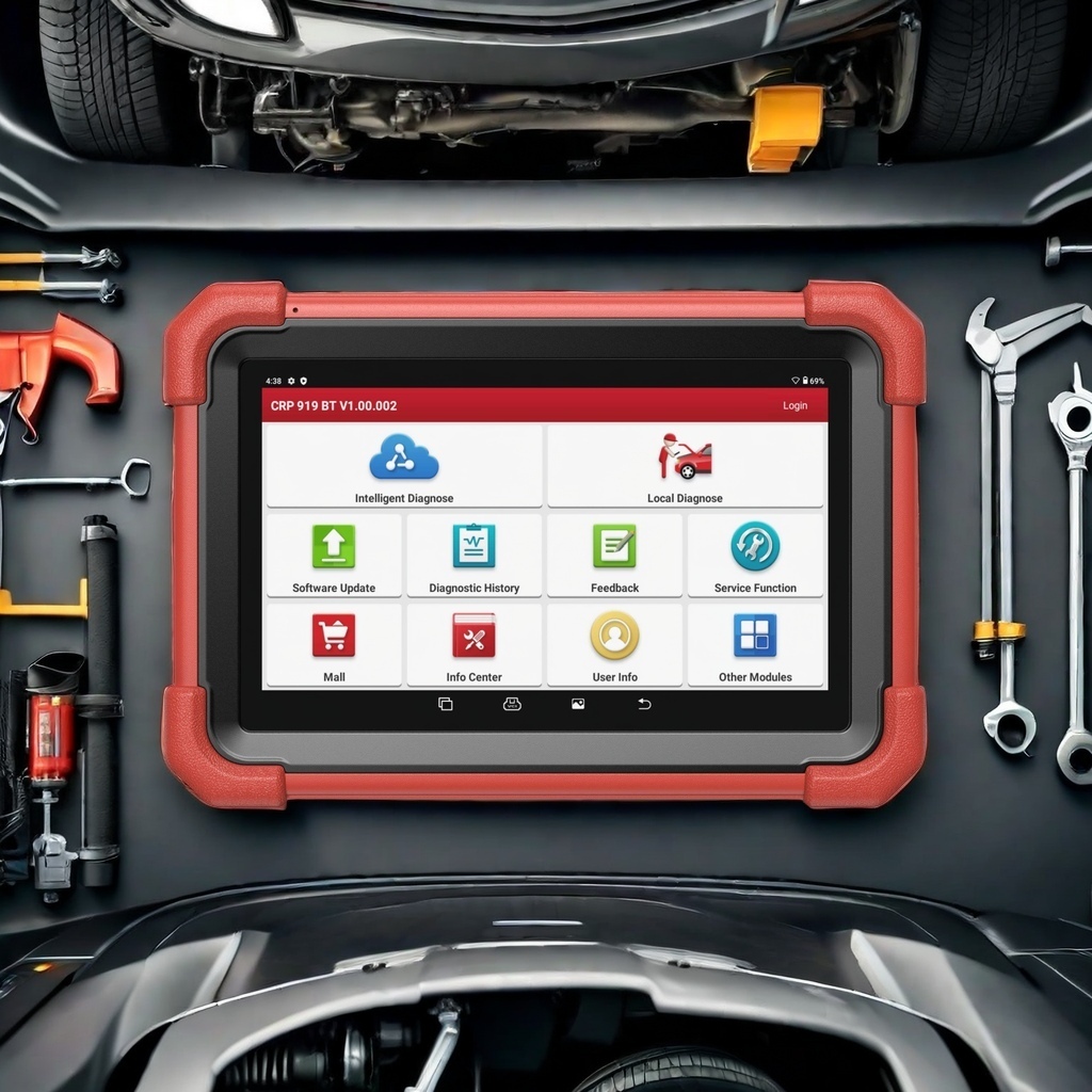 Obd2 Scanner Launch BT Professional Tools for Automotive Mechanics Launch X431 CRP919X BT OBD2 Full System Diagnostic