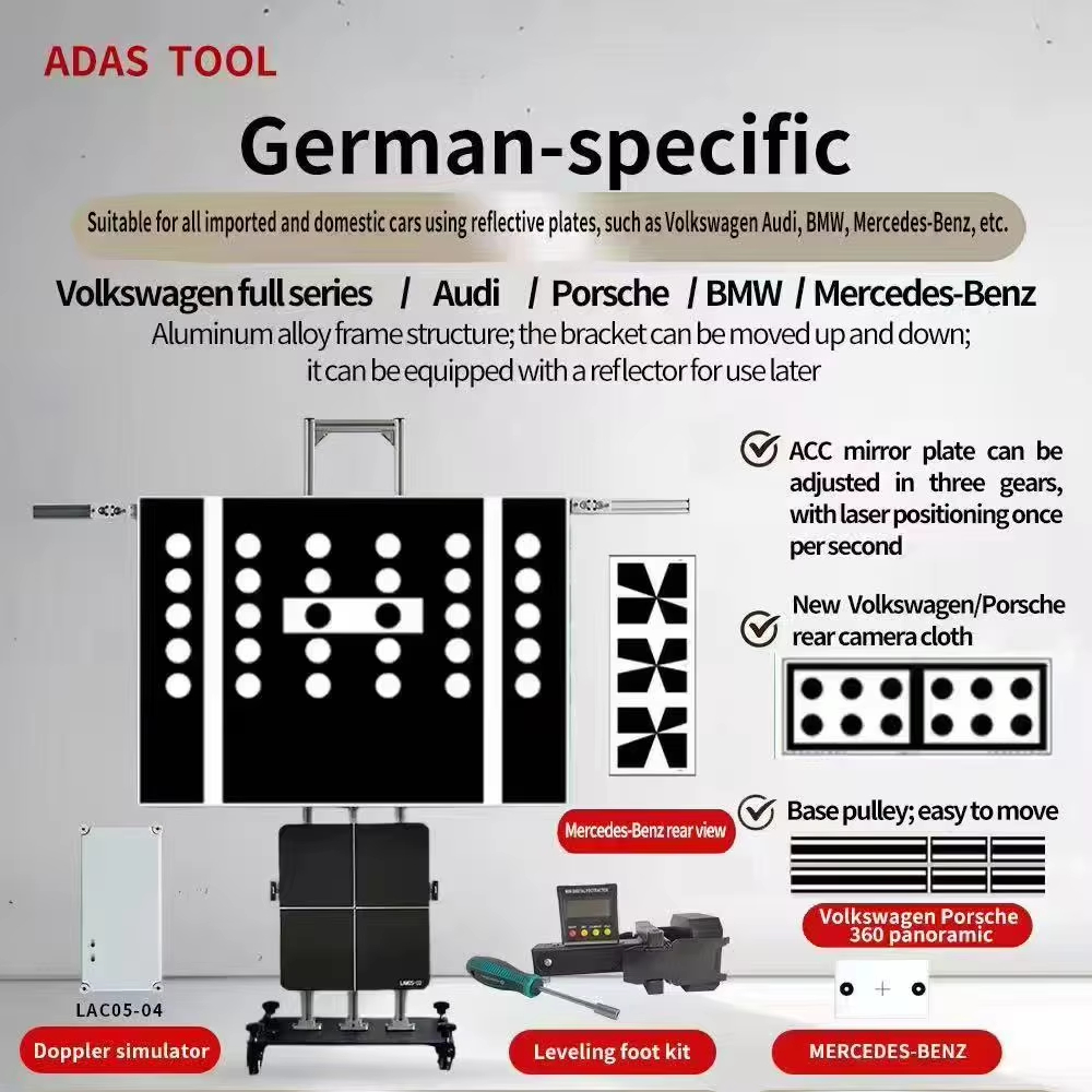 ADAS Calibration Equipment Spec for German Brand VW, AUDI,