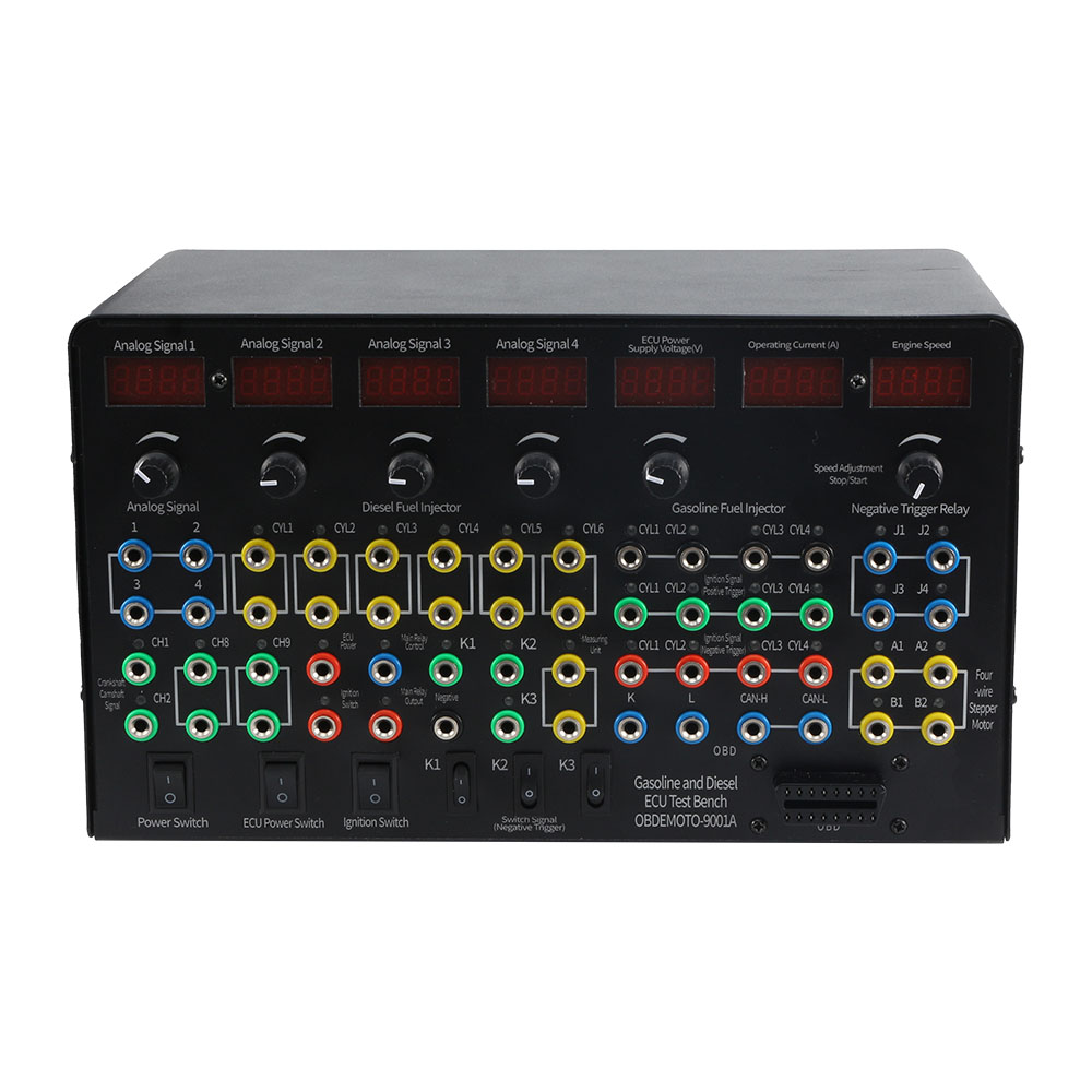Automotive ECU Test Bench Sensor Signal Simulator Tester for Gasoline & Diesel Engine Diagnostics