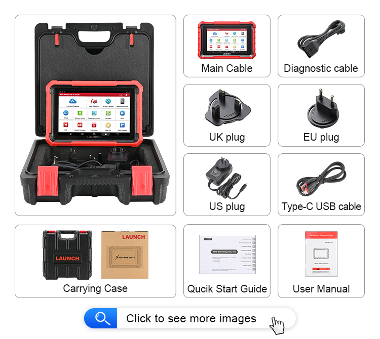 X-431 PROS ELITE Diagnostic Tool 9