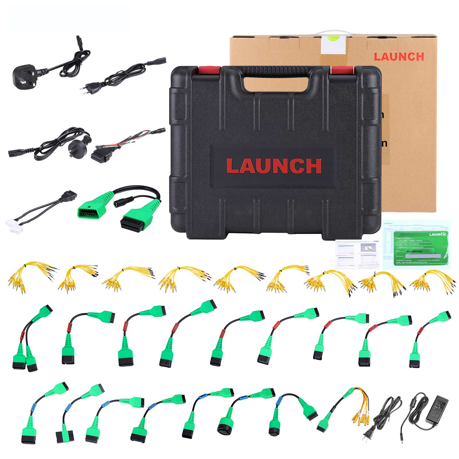 Launch X431 EV Diagnostic Kit for New Energy Electric Vehicles to Check Battery Health and Analysis