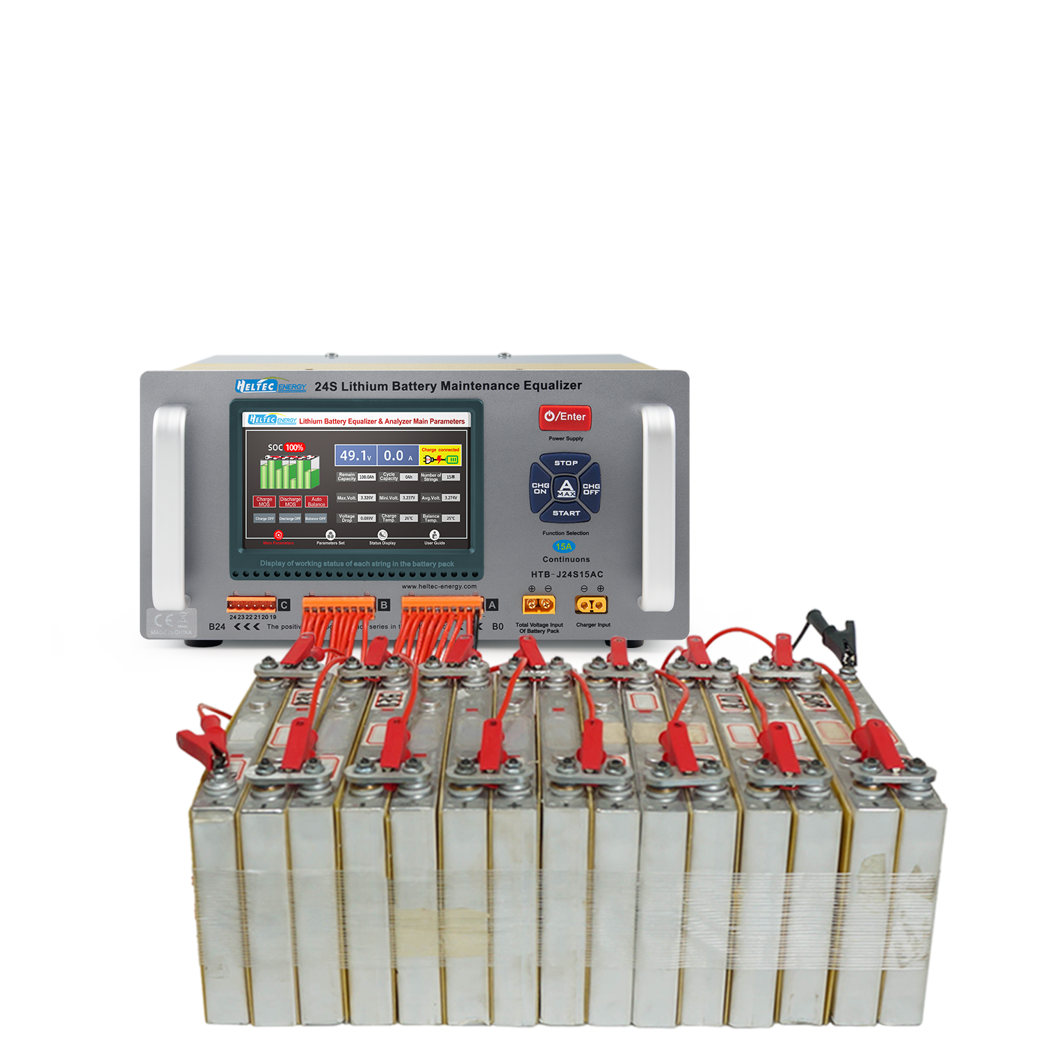 Battery Repair Equipment 2-24S 10A 15A Lithium Battery Balancing Machine Car Battery Cells Repair Machine 10A 15A