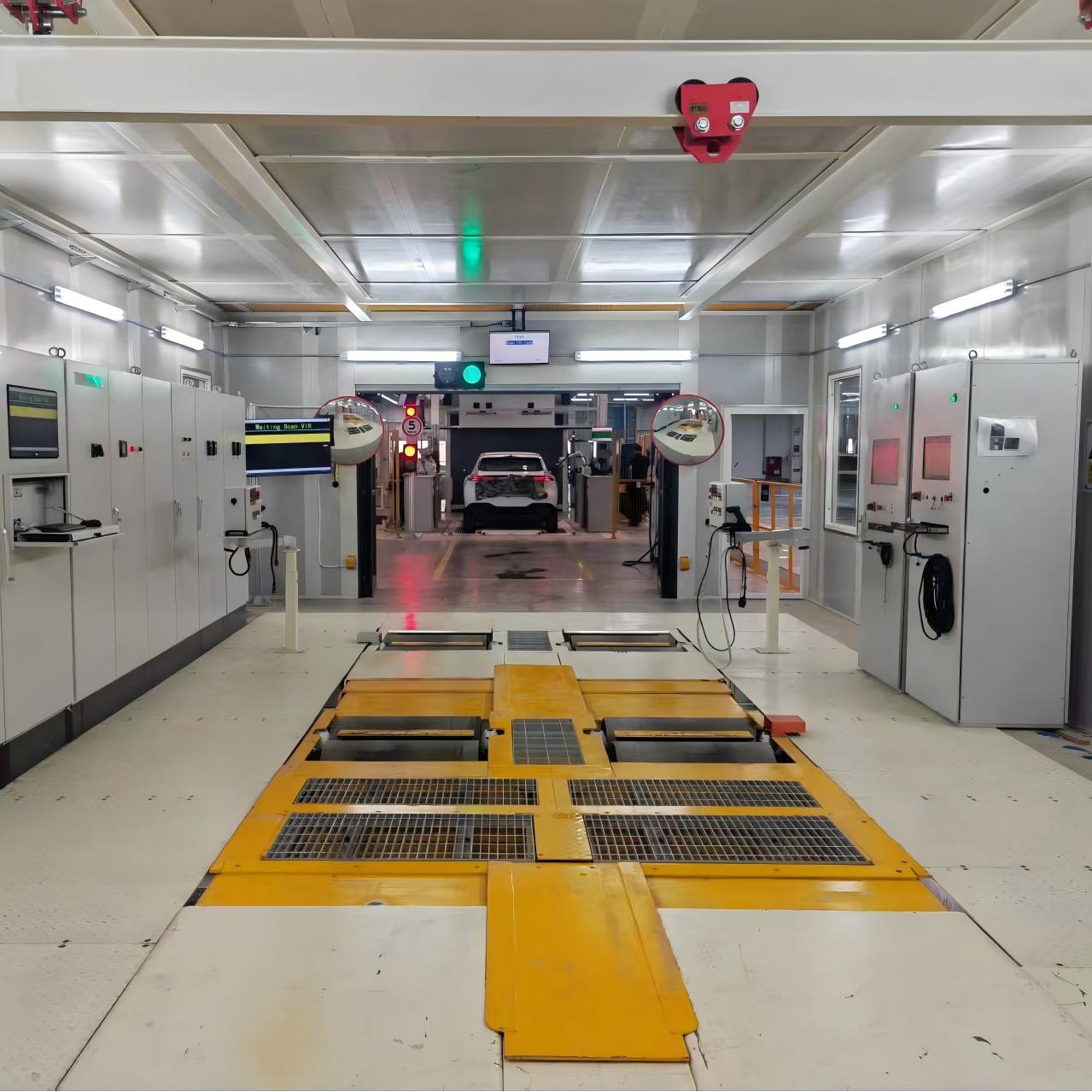 Multi-Axis Independent Control Steel Integrated Roller Test Bench High-level Quality for Vehicle Speed Meter Wheel Speed Sensor