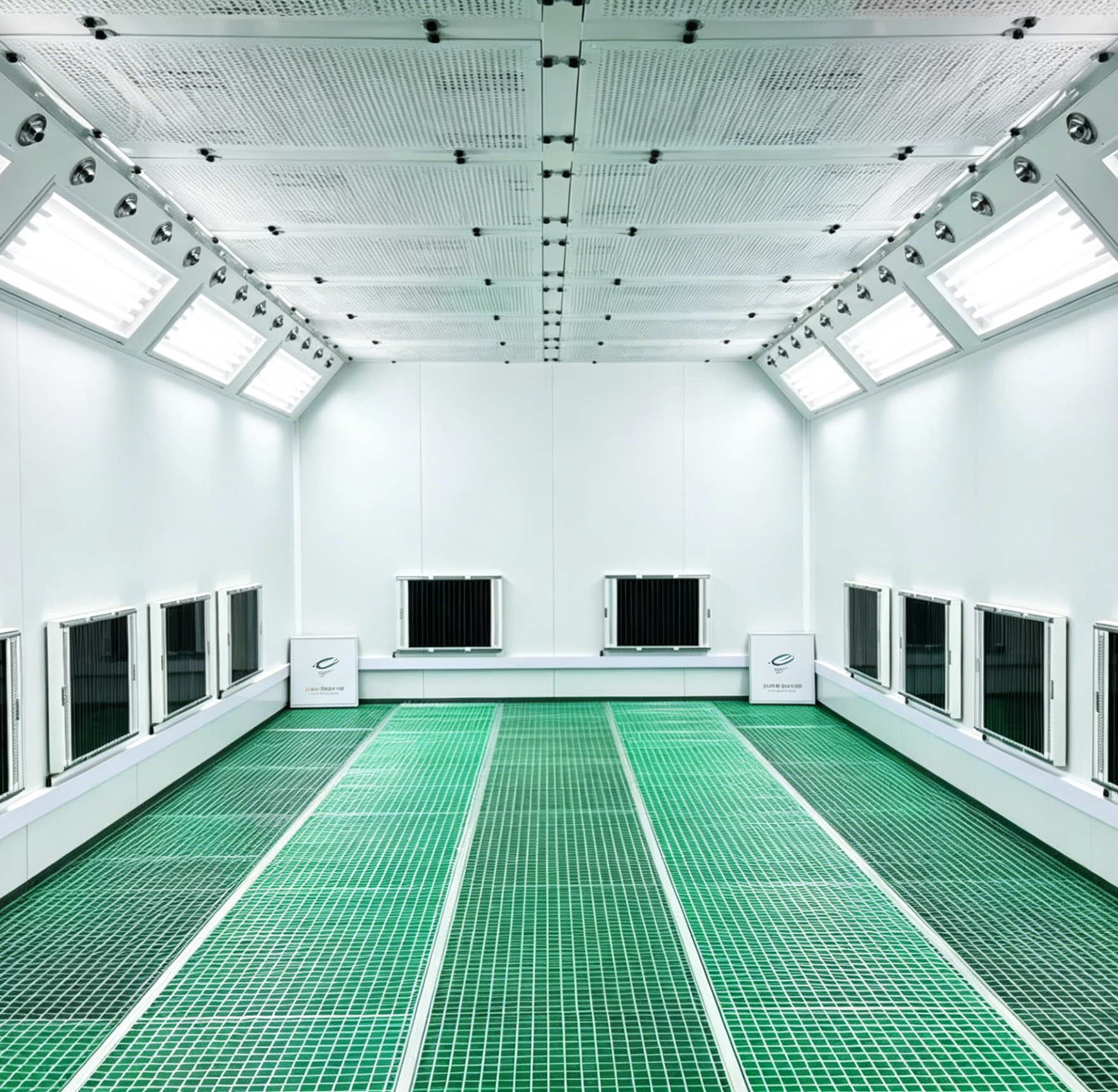 CHINA Explosion Proof Spray Booth Air Flow Control Energy Saving LED Lighting Electric/Diesel/Natural Gas Heating Customizable