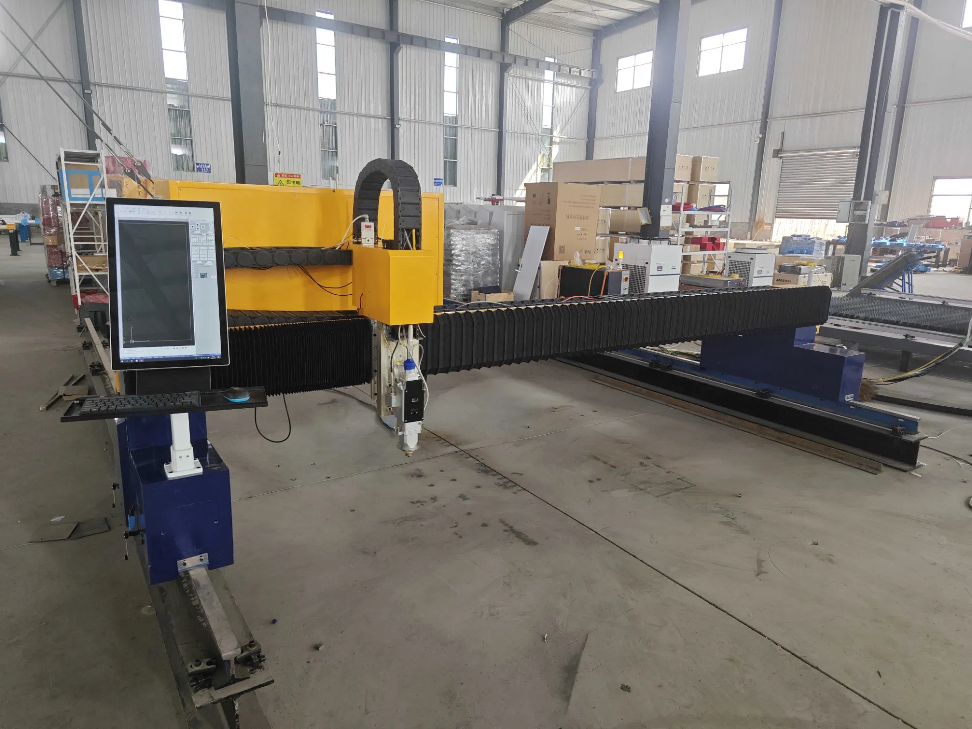 Fwincnc Manufacturing Processing Heavy Gantry CNC Laser Cutting Machinery CNC Automatic Cutting Machine
