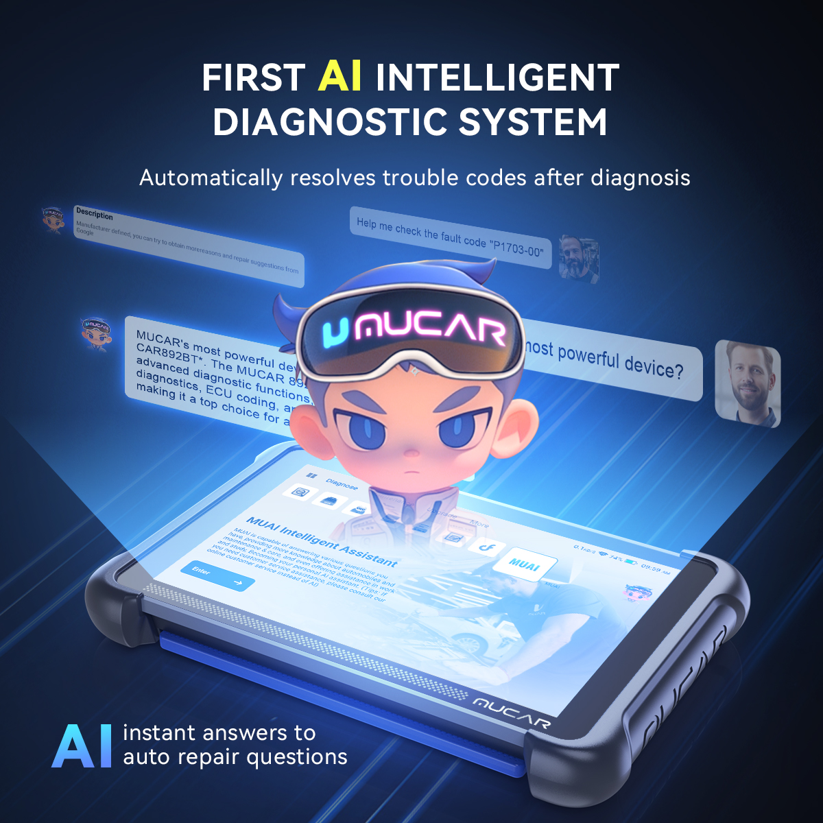 First AI Intelligent Diagnostic System