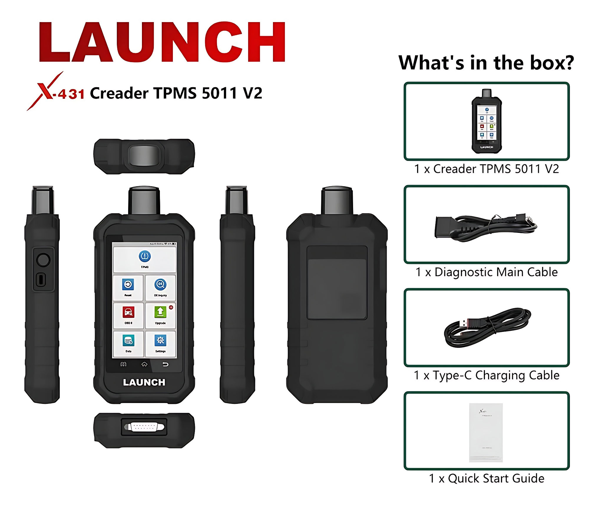 LAUNCH CRT5011 V2 Detail 5