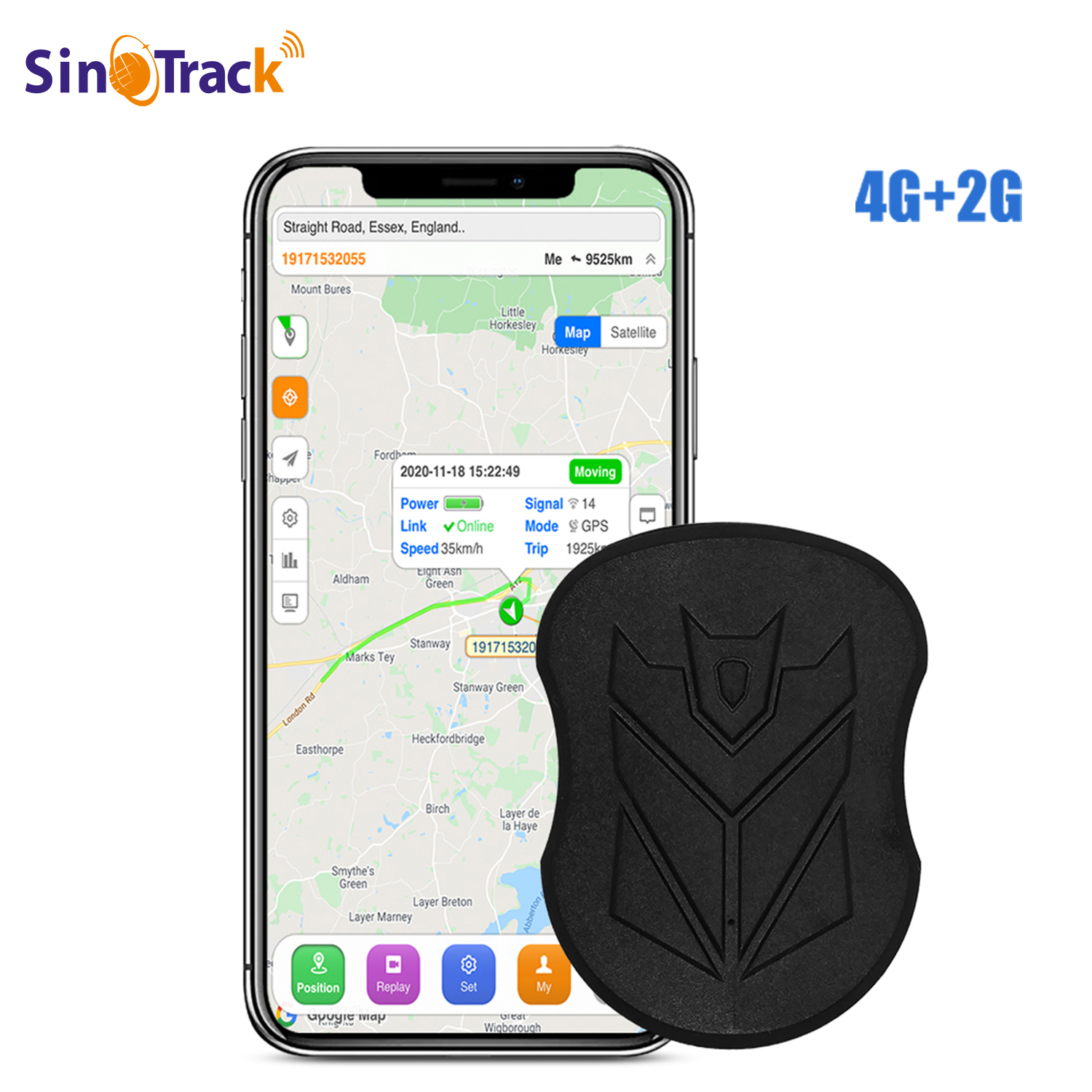 Fleet Management System Wireless Waterproof 4G Car Vehicle Gps Tracking Device ST-905L With Real Time Tracking Platform