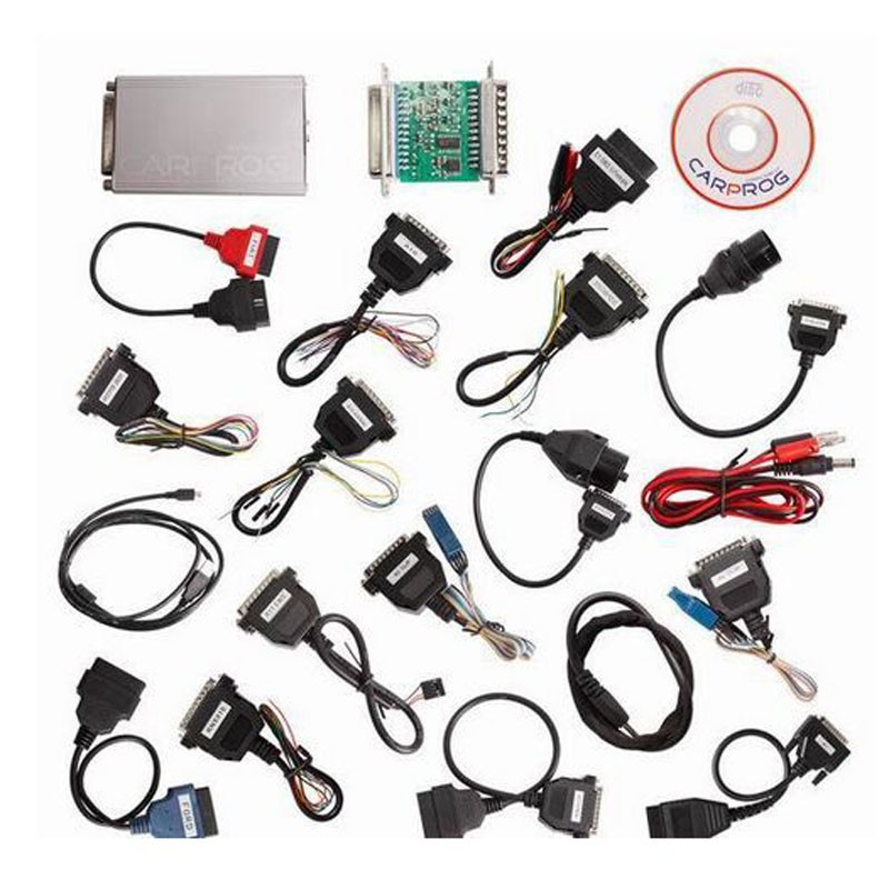 CARPROG V1093/1377/821 Automatic ECU Chip Adjustment Complete GM Programmer with OLIVER Fitment and 12V