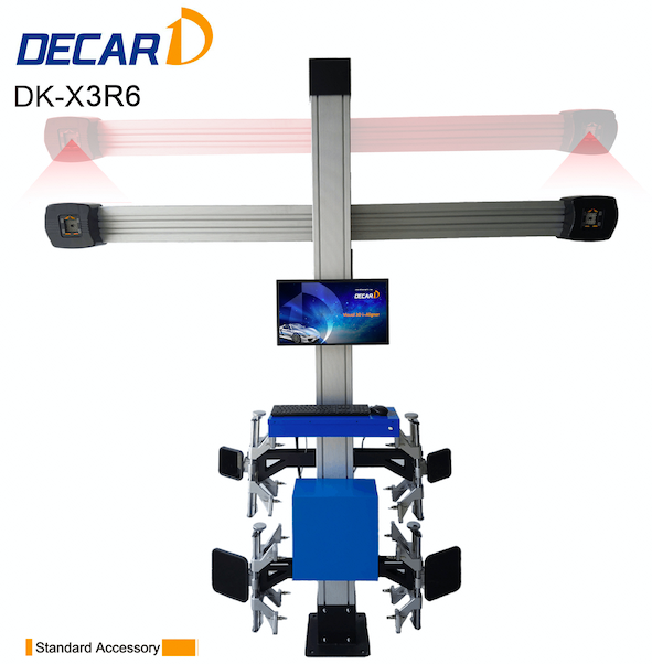 New Designed ADAS Calibration Device and Wheel Alignment Two-in-one Machine Alignment with 5.0 Mega-pixel Camera Decar-X3R6