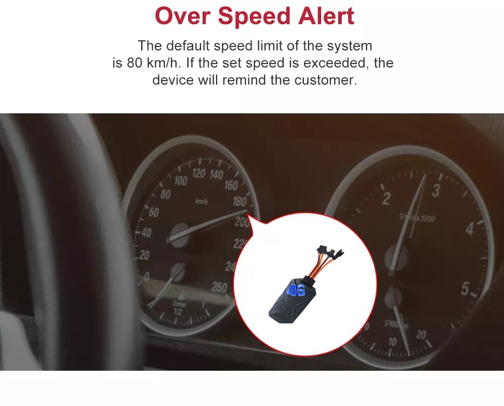 Fleet Management Vehicle tracker LK980 4g GPS tracker installation
