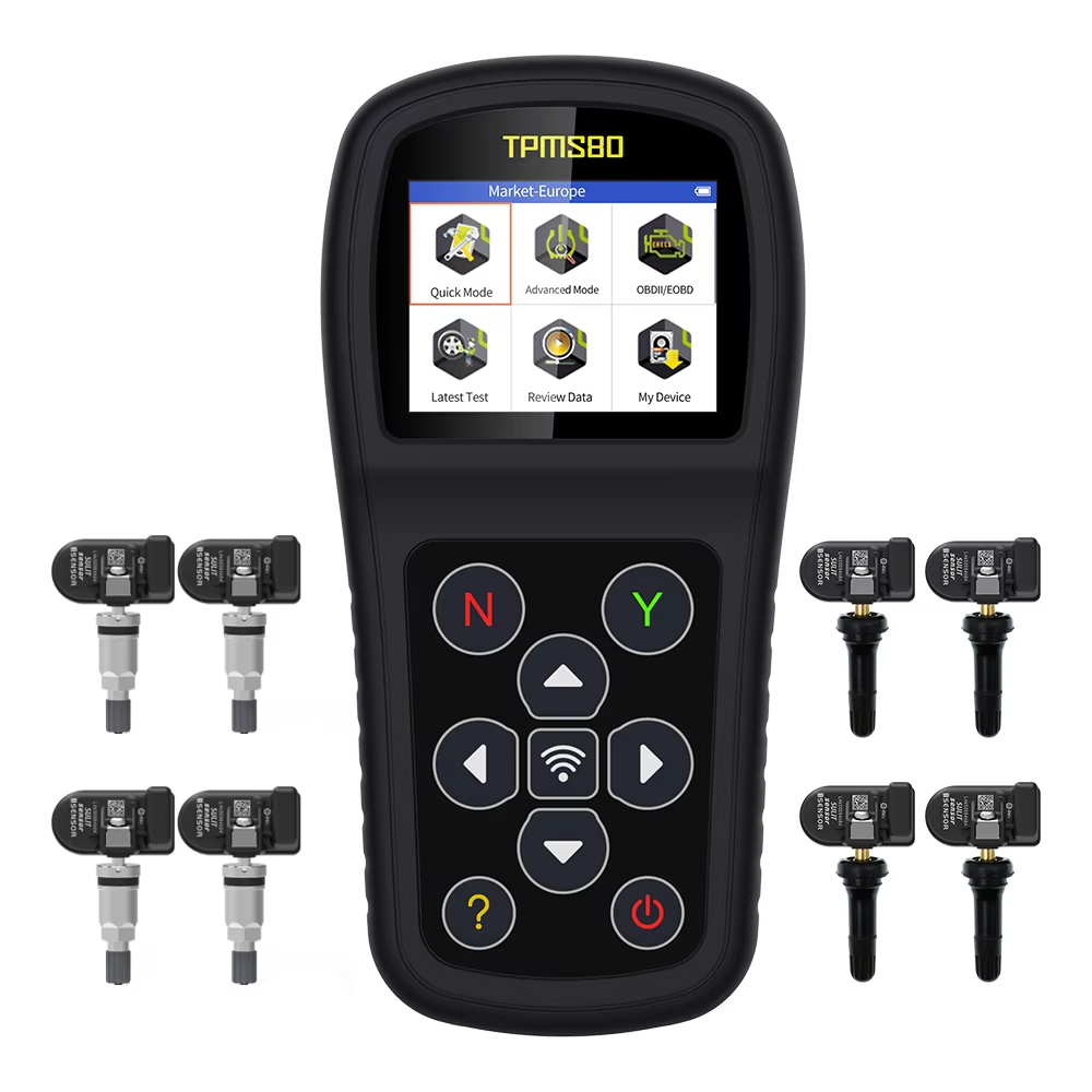 New CGSULIT TPMS80 Obd2 Tpms Diagnostic Scanner Scan Diagnosis Tpms Programming Tool to Check Car Tire Pressure