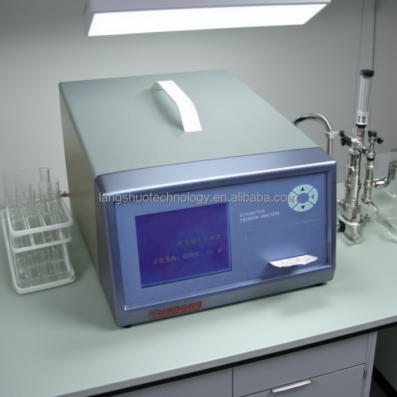 Automobile Exhaust Analyzer Angle View