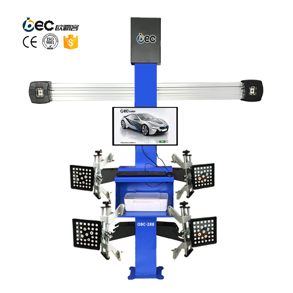 OBC 3D Laser Wheel Alignment System with ADAS Calibration MaxiSys Ultra Tablet for Auto Shop