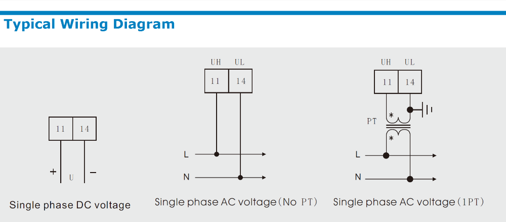 RH-AV11 Data Logger Voltage Measure Meter