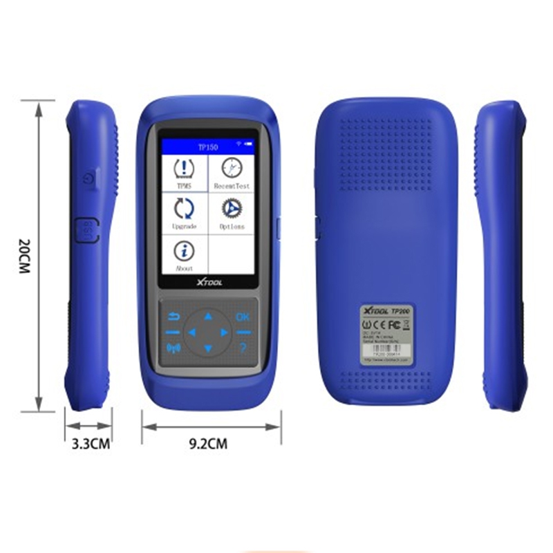 XTOOL TP150 Tire Pressure Monitoring System OBD2 TPMS Diagnostic Scanner Tool TPMS Program with 315&amp;433 MHZ Sensor