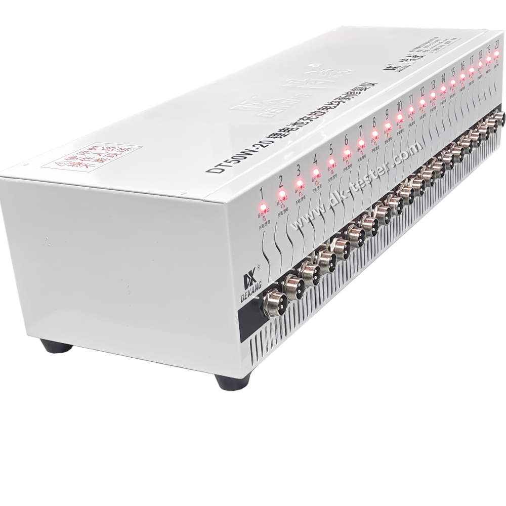 Multi-functional 20-channel Lithium Battery LiFePO4/NMC/NCA Cell Charge Discharge Capacity Grading and Balance Test Machine 10A