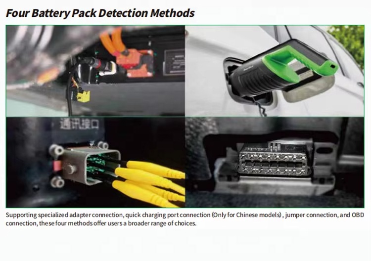SmartSafe New Energy Vehicle Car Scanner EV P01 for Electric Car Vehicle Battery Pack Detector Tester Instrument Fault Equipment