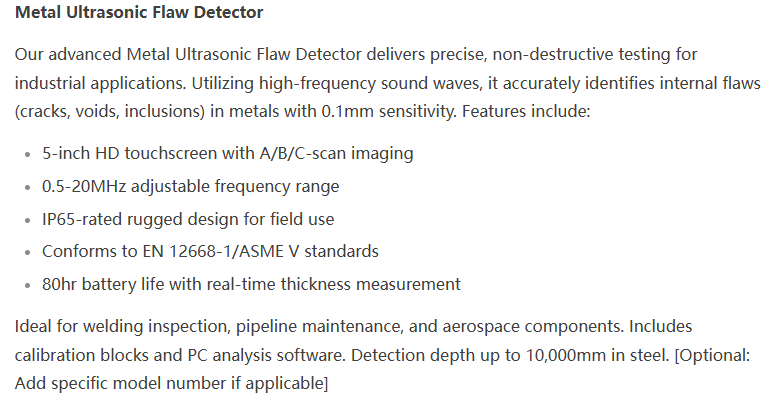 Testing Equipment Detail 2